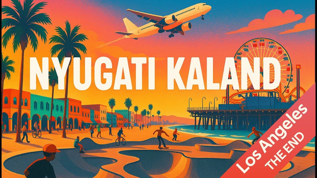 Nyugati Kaland - Amerika - #14 Epizód - LOS ANGELES - Venice Beach, Santa Monica Pier, Muscle beach