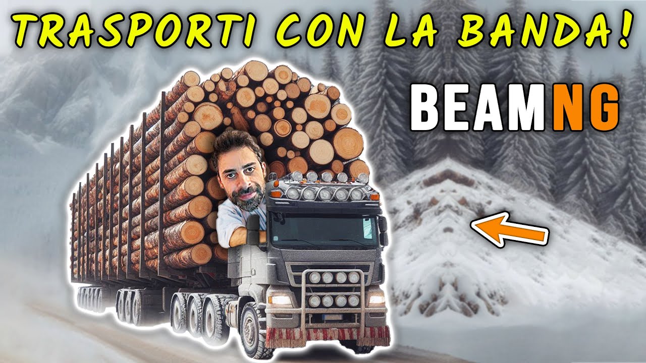 Si torna a lavorare insieme con i mezzi pesanti - BeamNG Drive