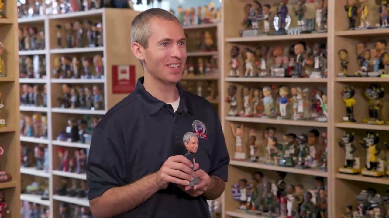 A must-visit gem of Milwaukee, The National Bobblehead Hall of Fame and Museum