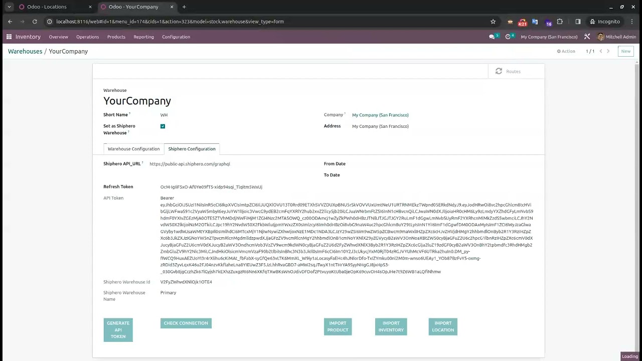 Shiphero + Managing  Inventory on Dynamic Slotting Accounts