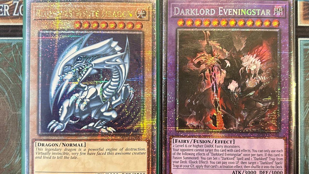 Blue Eyes White Forest Azamina Primite Bystial versus Darklord! Live yugioh duel!