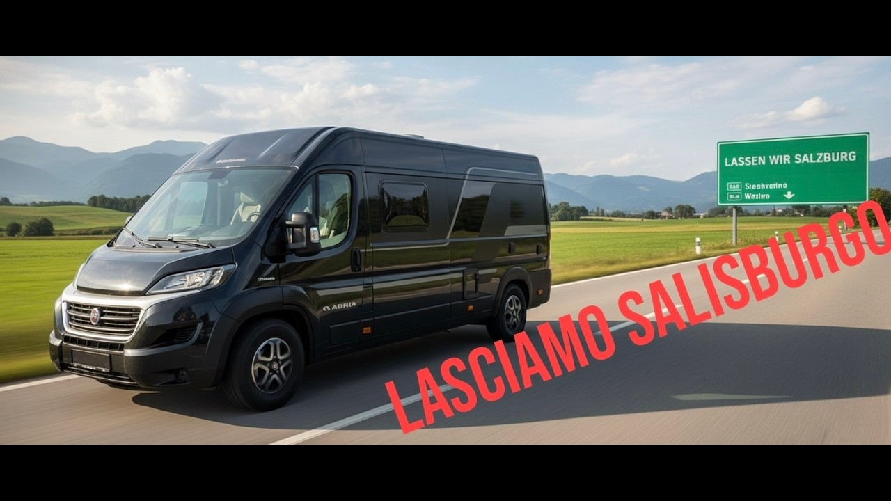 LASCIAMO SALISBURGO DIREZIONE AUSTRIA DEL SUD #vanlife #roadtrip #salisburgo #villach #neve #viaggi
