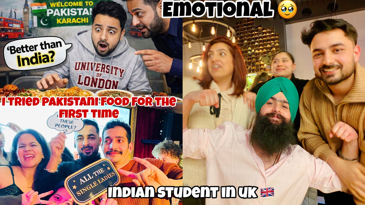 My last day at Job in UK 🇬🇧 | Indian’s Trying Pakistani Food for the First Time | Indian student UK