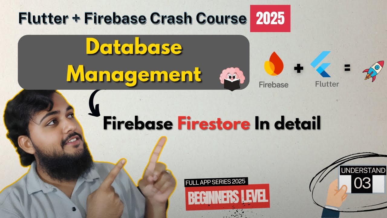 Firebase Firestore Database Explained | Flutter + Firebase Crash Course 2025 in Hindi
