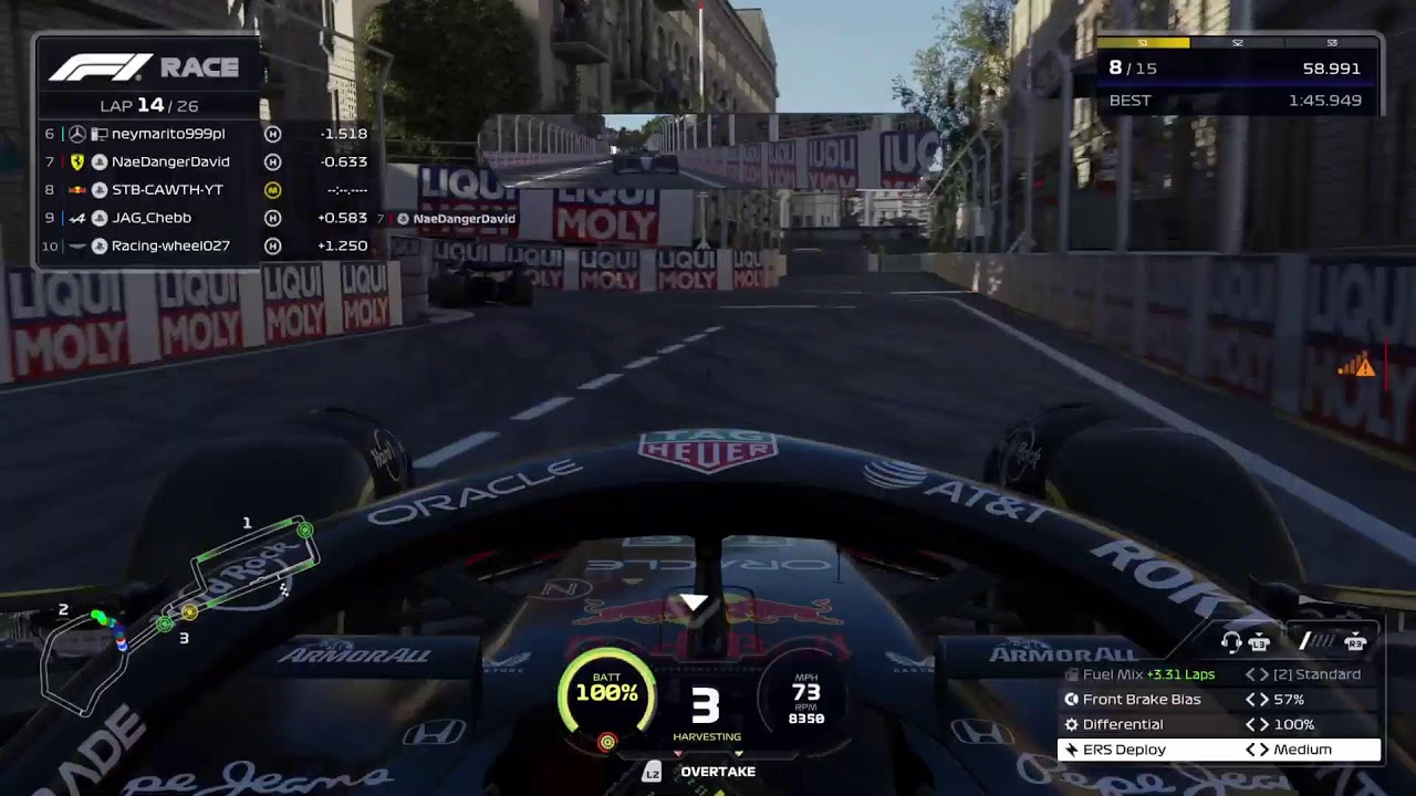 F1 25 // prl league race // baku