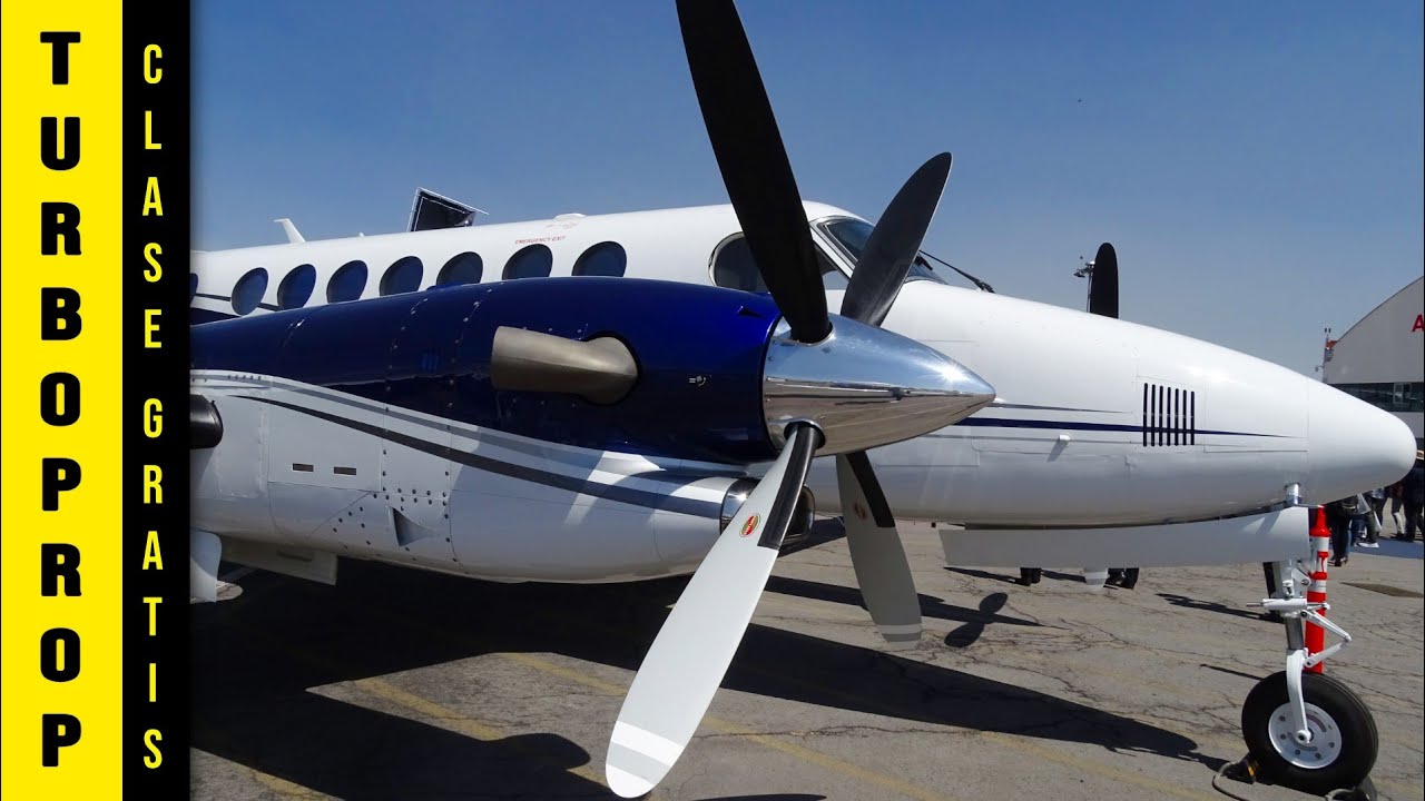 ¿Como funcionan los Aviones con motor TURBOPROP? - Clase de Aviación Gratis
