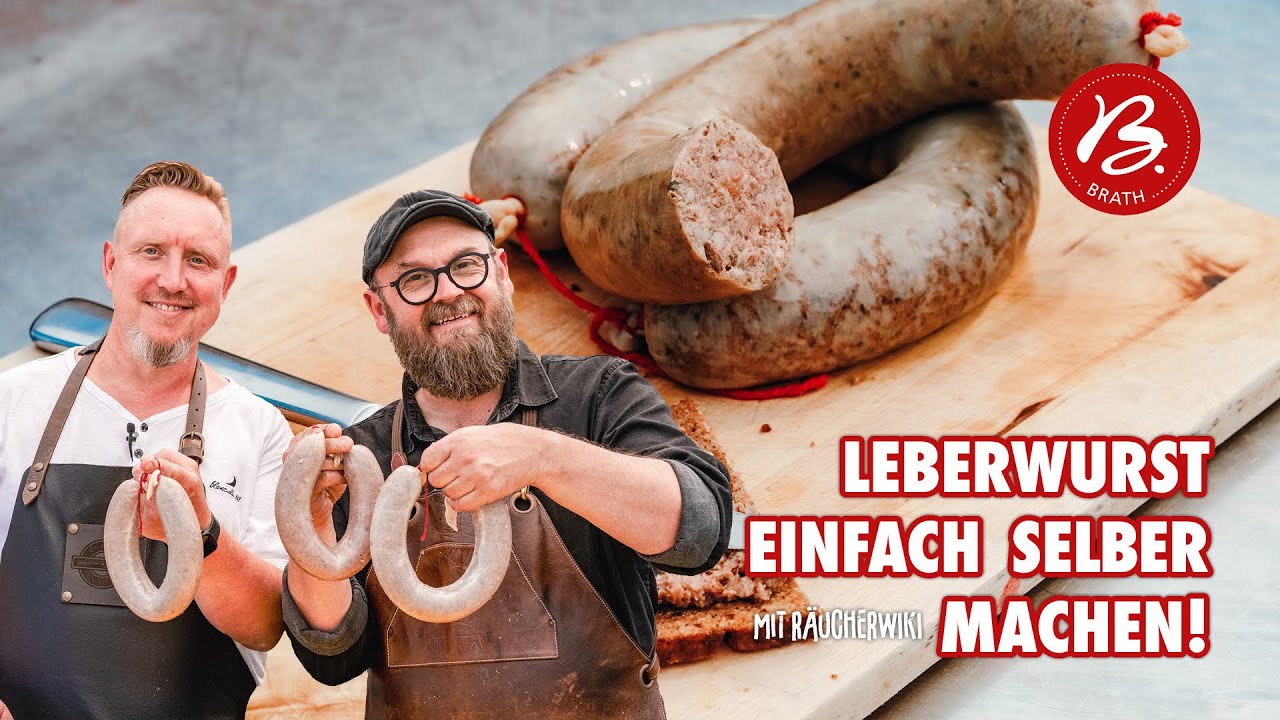 Leberwurst einfach selber machen 🔴⚪️ + Gewinnspiel