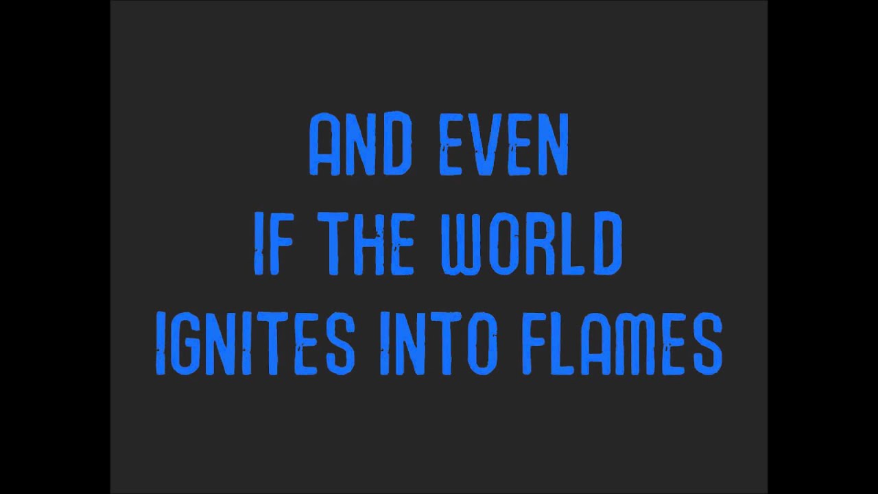 World In Flames by In This Moment - Lyric Video (HD)