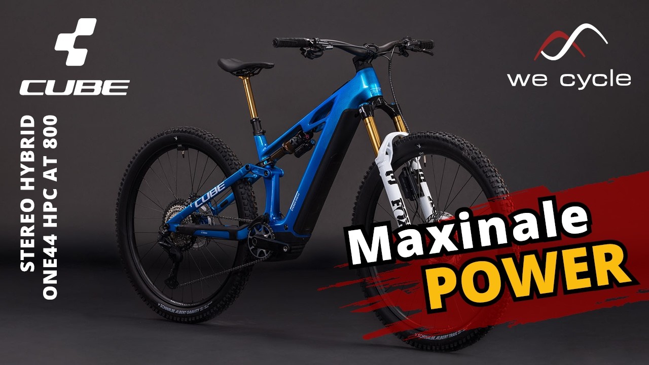 Cube Stereo Hybrid ONE44 HPC AT 800 2026 – High-End Trail-E-MTB mit Power und Präzision