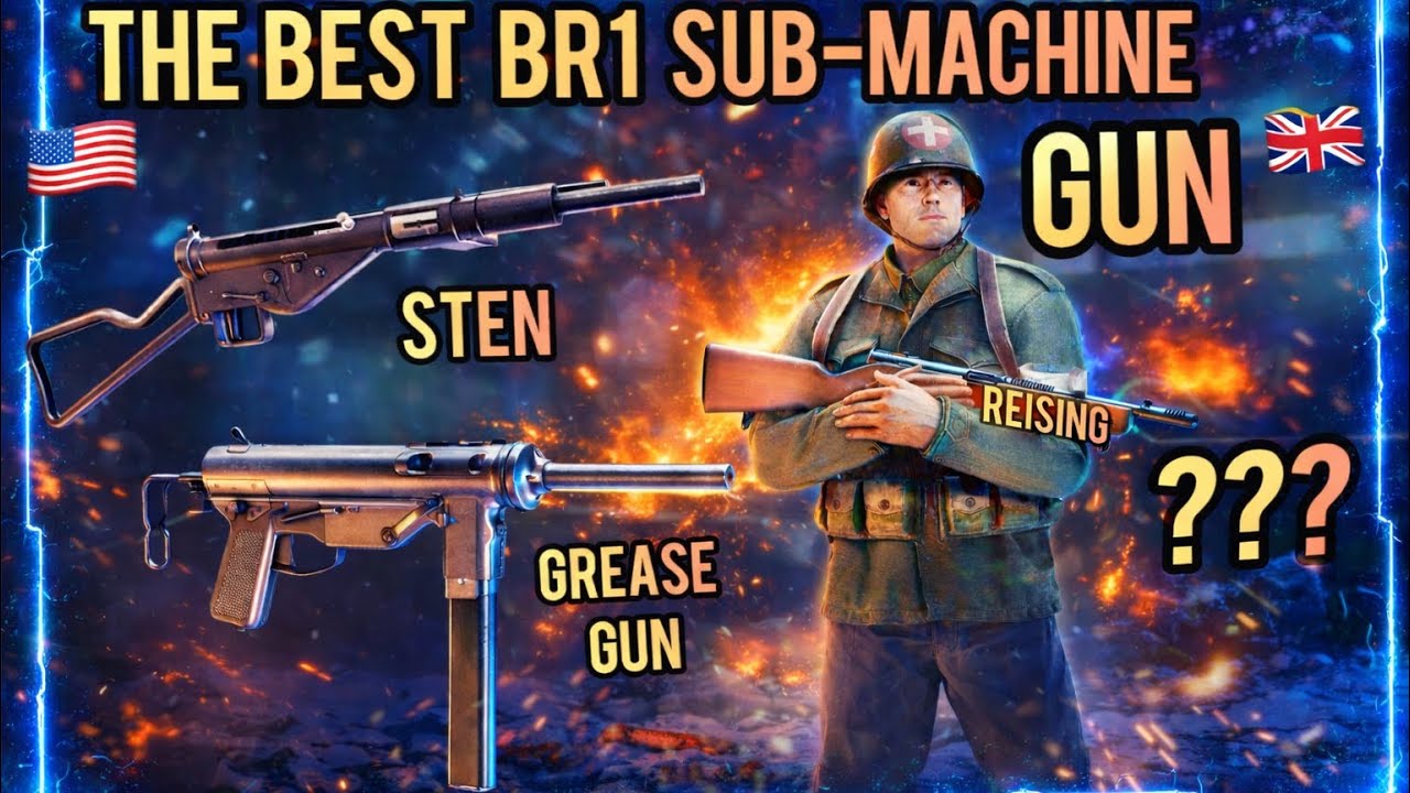 ENLISTED | BEST BR1 SMG (USA/UK)