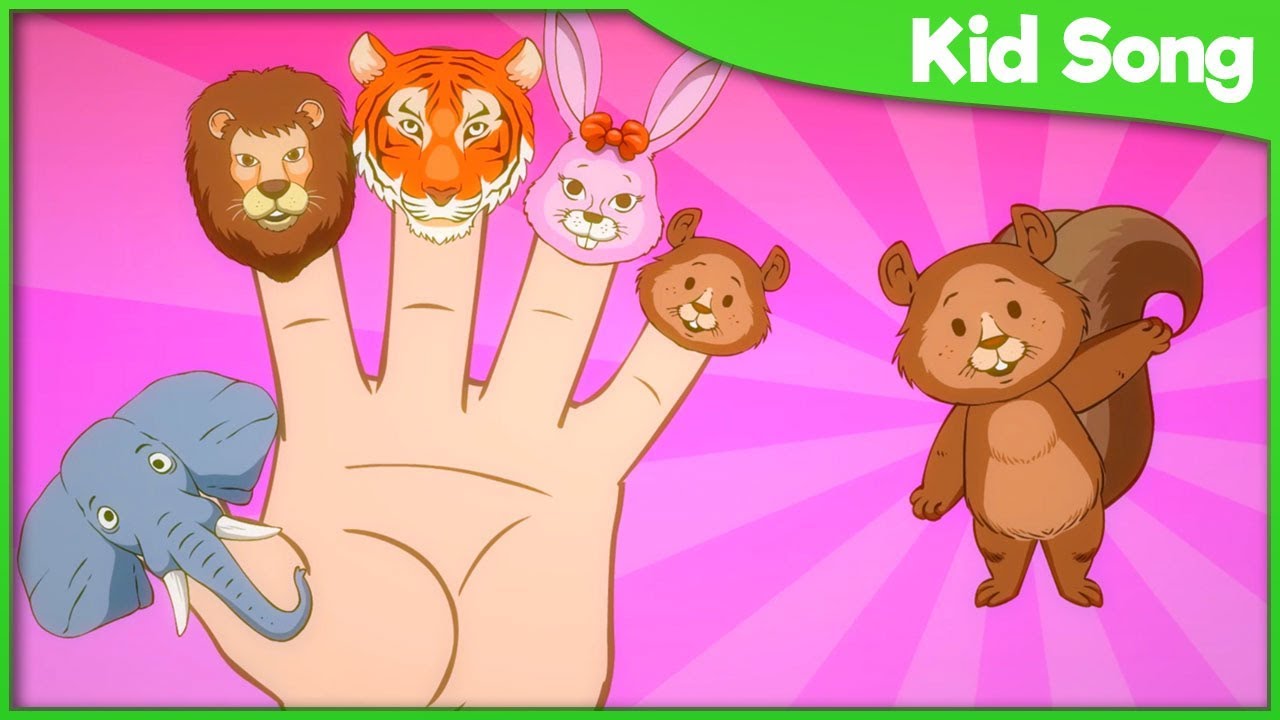 Finger Family (Daddy Finger Animals Version)👴