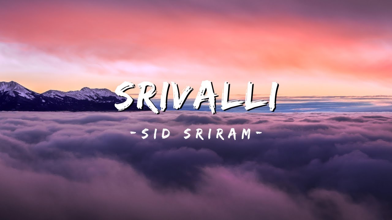 Srivalli - Pushpa (Lyrics) | Tamil | Sid Sriram | @infinitelyrics23