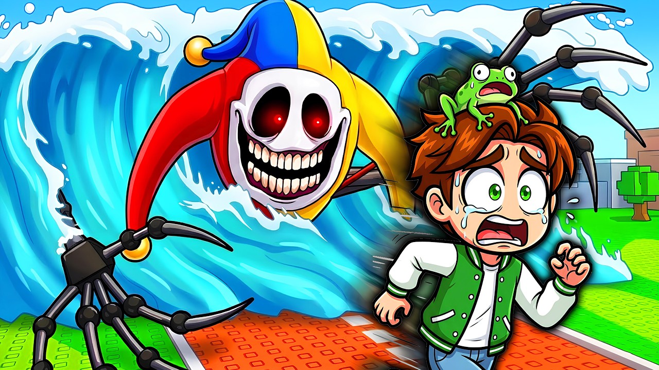 HO SALVATO tutti I MOSTRI più RARI di POPPY PLAYTIME CAPITOLO 5 dallo TSUNAMI su ROBLOX!!