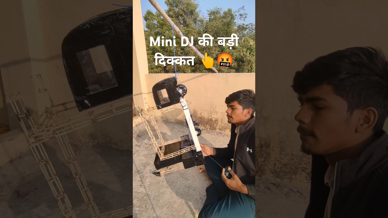 The wheels of Mini DJ's car broke even before it was ready 😓🤬 #shorts #viralshort