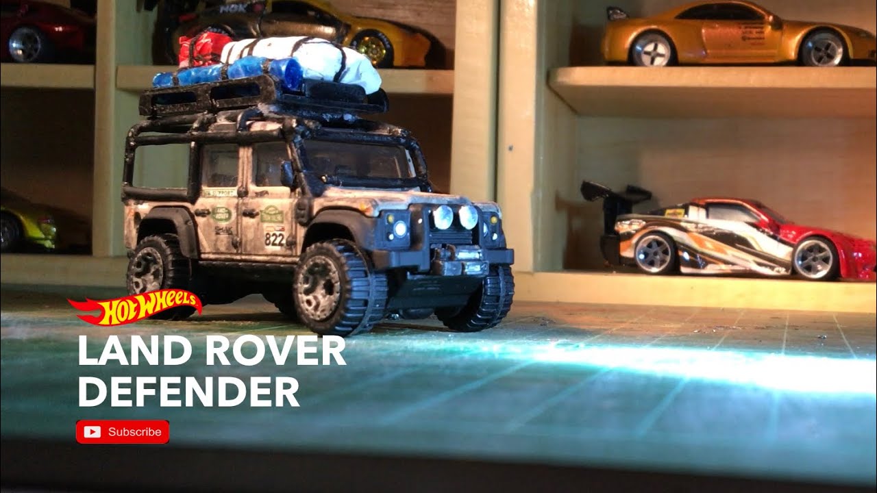 Custom Hot Wheels Land Rover Defender