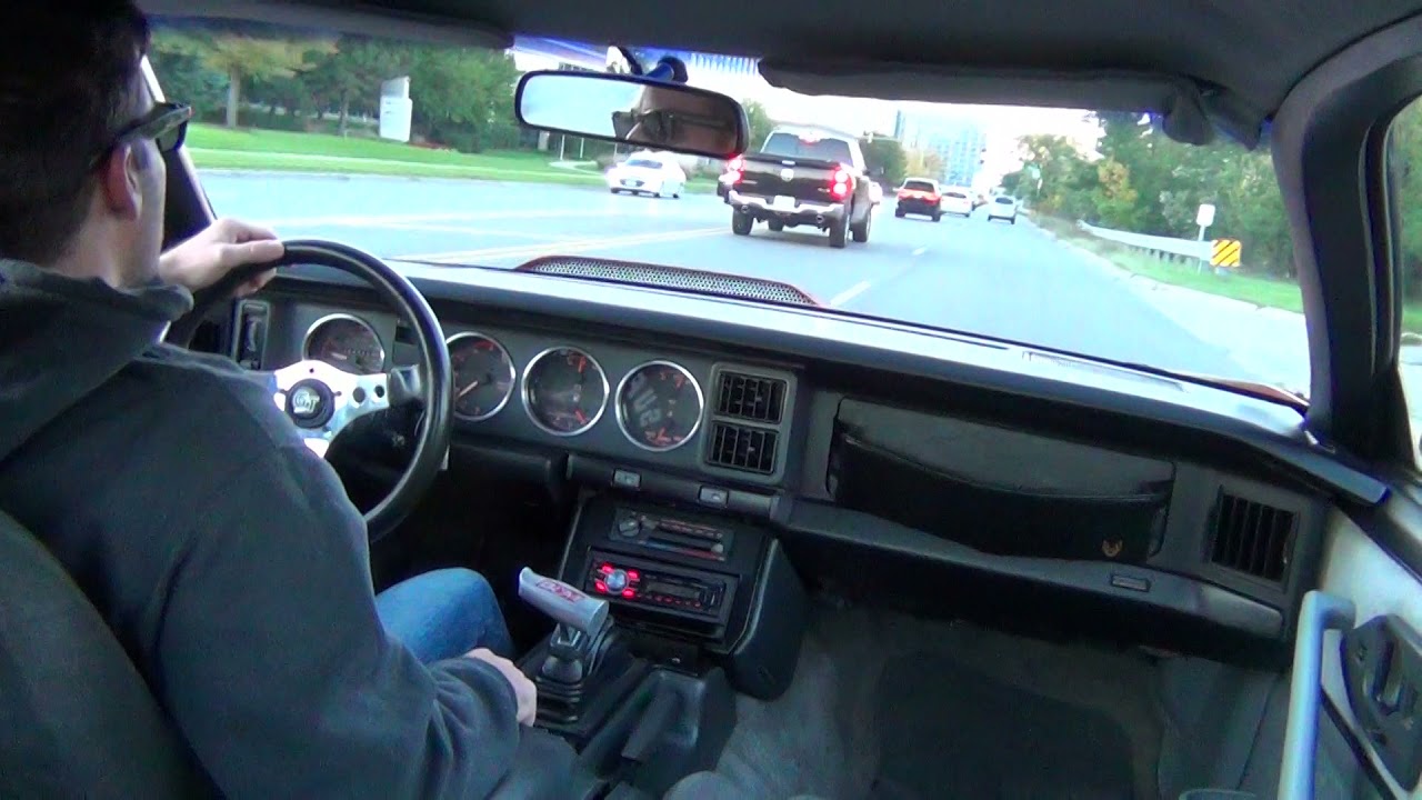 1991 Formula Firebird Ride Along / B&M mega shifter