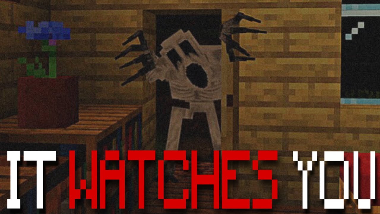 Minecraft's SCARIEST Mod Came To Bedrock... The One Who Watches