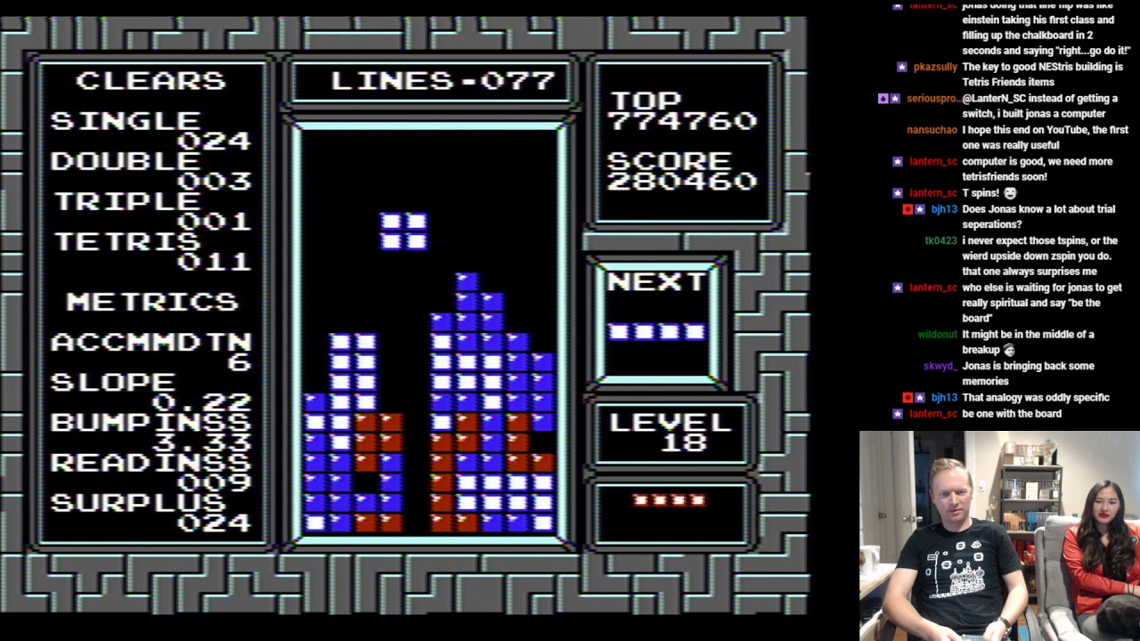 Tetris 102: Playing Flat