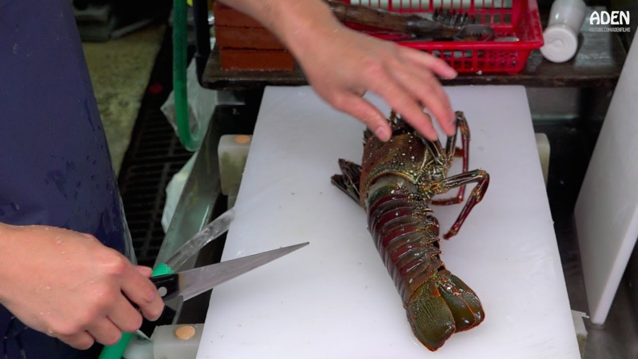 Lobster Sashimi - Street Food in Japan