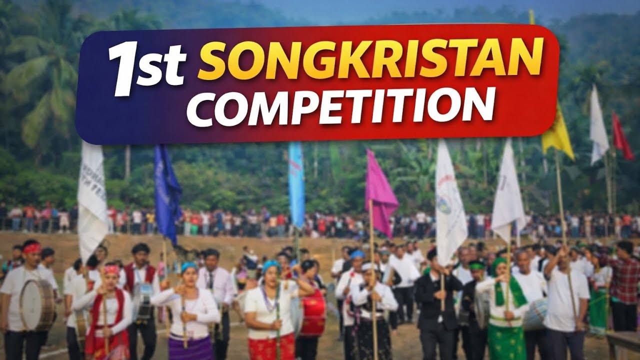 1st songkristan competition held in Niz. Gobardhan Garo gaon😍 #garoculture #virel #youtubevideo 