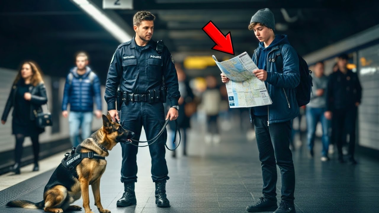 A Silent Teen Asked for Help—Only a Police Dog Understood the Signal