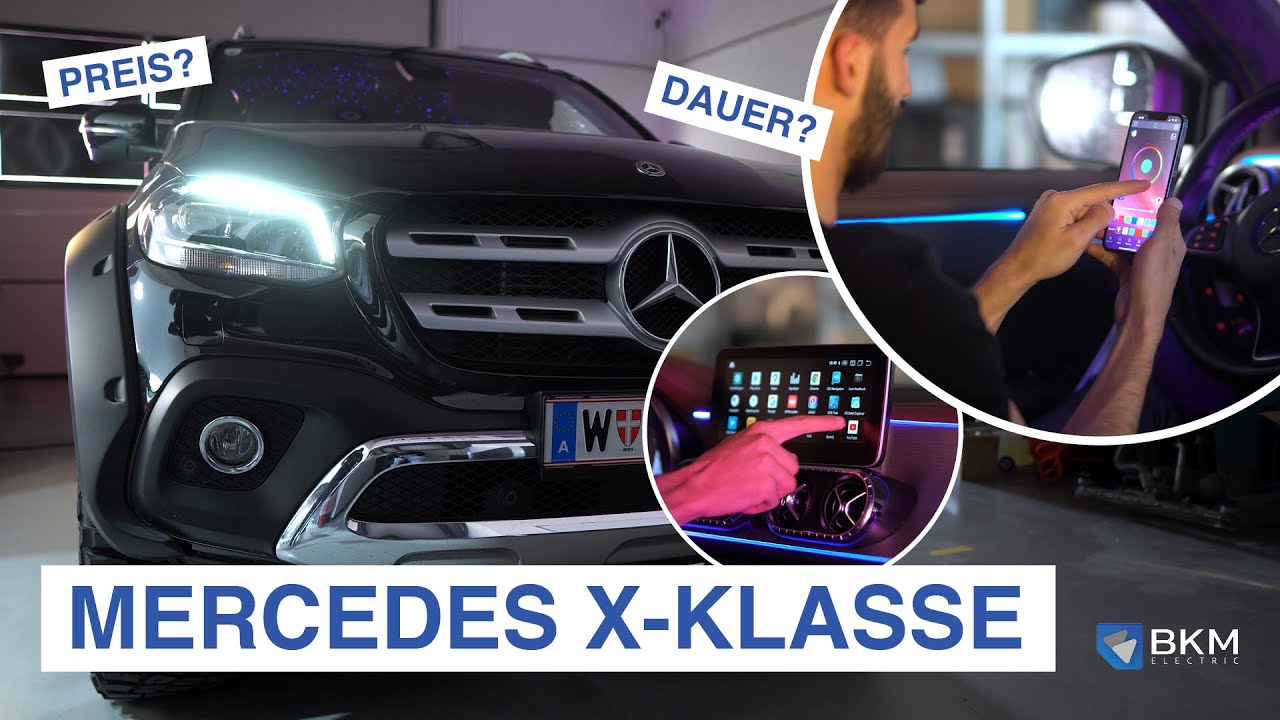 ☄️Mercedes X-Klasse 470! ☄️ Sternenhimmel, Ambiente, Multimediasystem, Alcantara Dach UND UND UND