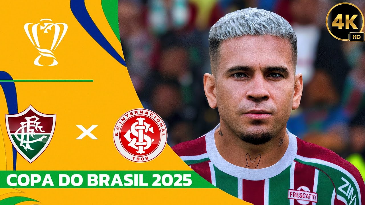 FLUMINENSE X INTERNACIONAL | COPA DO BRASIL 2025 | PES 2021 4K60FPS SIMULAÇÃO ULTRA REALISTA.