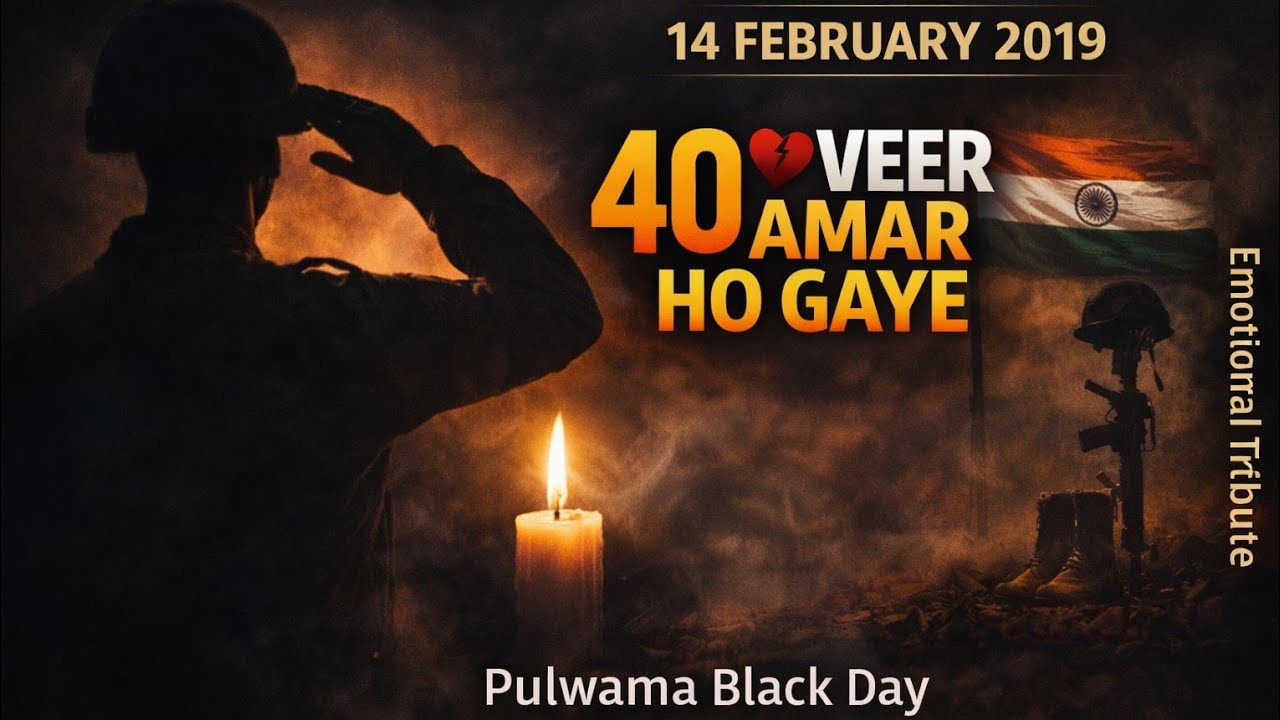 Pulwama 2019: 40 Bravehearts of India 🇮🇳 | A Tribute to Our Heroes
