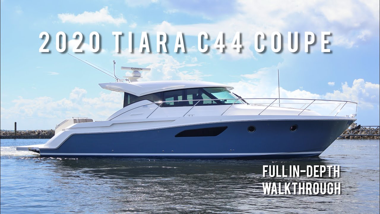 Step Aboard the 2020 Tiara 44 Coupe | Luxury Yacht Tour