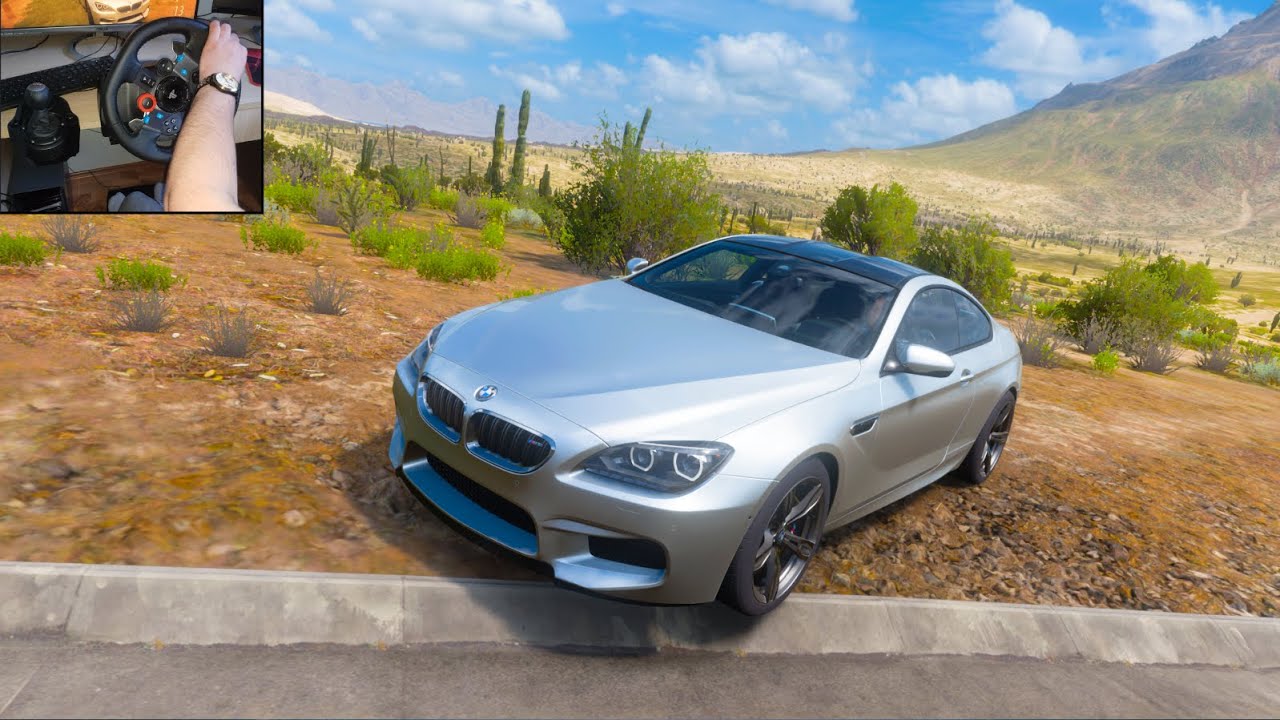BMW M6 coupe (2013) | Forza Horizon 5 | Logitech g29 Gameplay | Enjoy