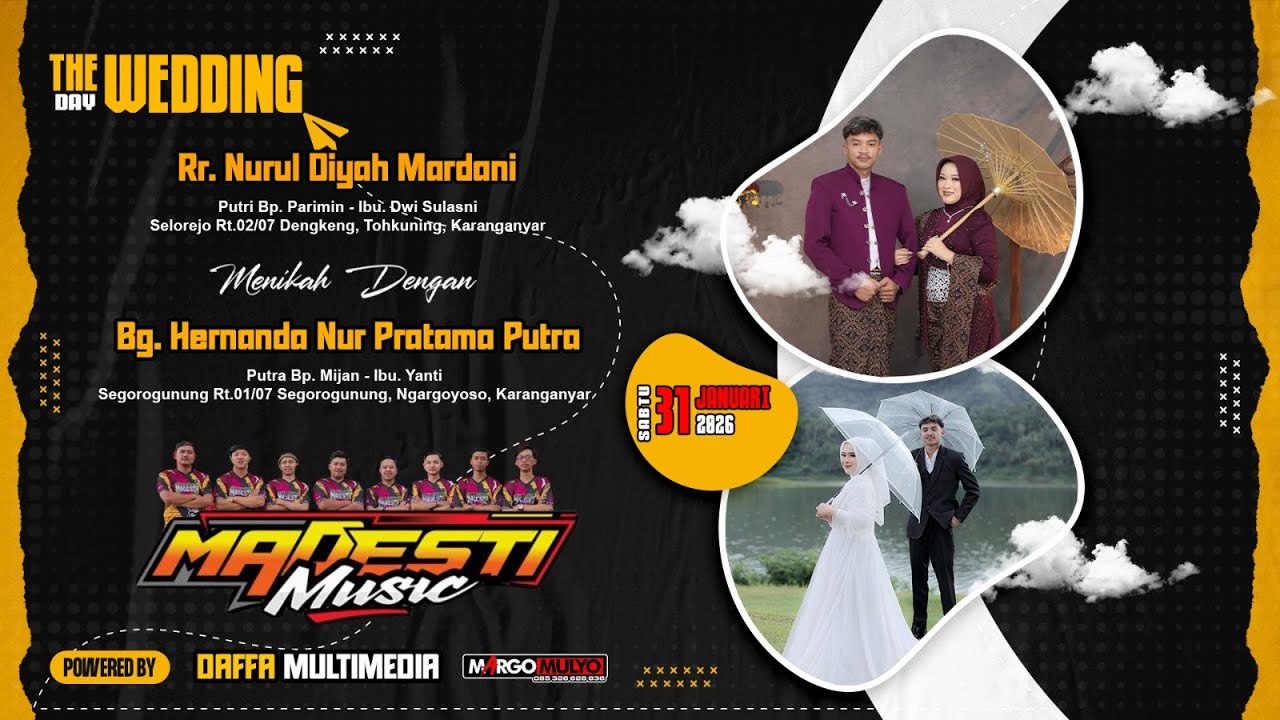 🔴Live Madesti Music - Wedding Nurul & Hernanda - MM Pro Audio - DAFFA Multimedia