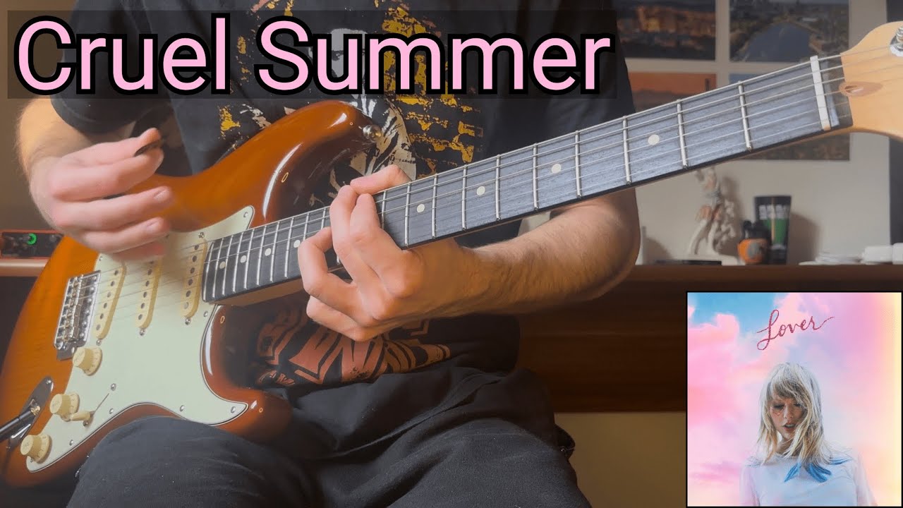 Taylor Swift - Cruel Summer | Electric Guitar Cover (Downtown's Version)