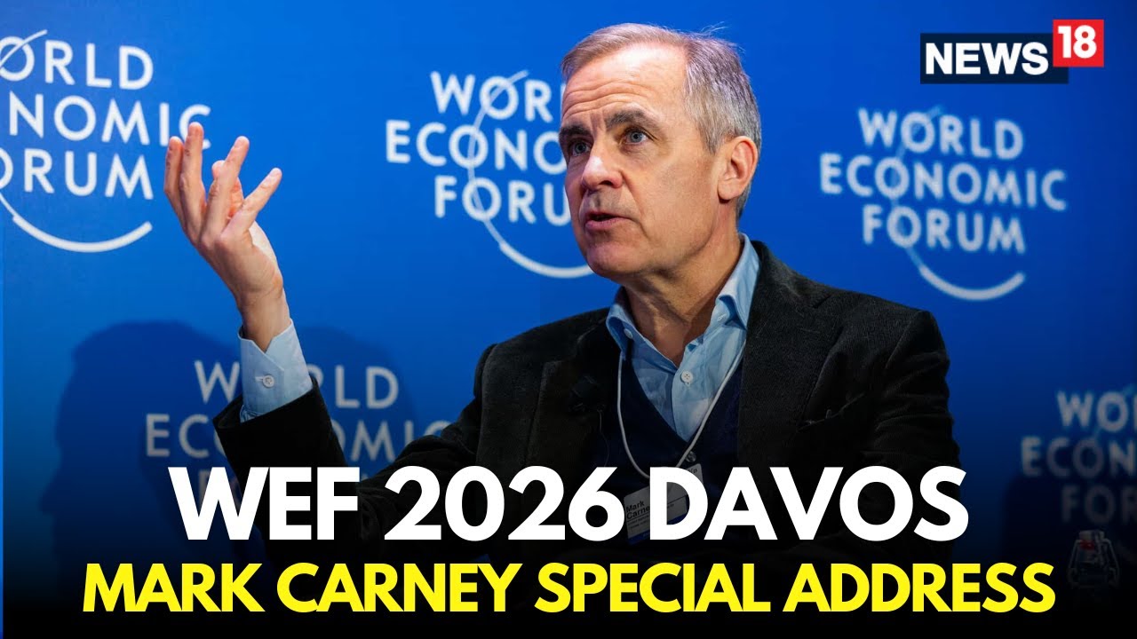 Davos 2026 LIVE | Canadian PM Mark Carney Delivers Special Address at World Economic Forum 2026