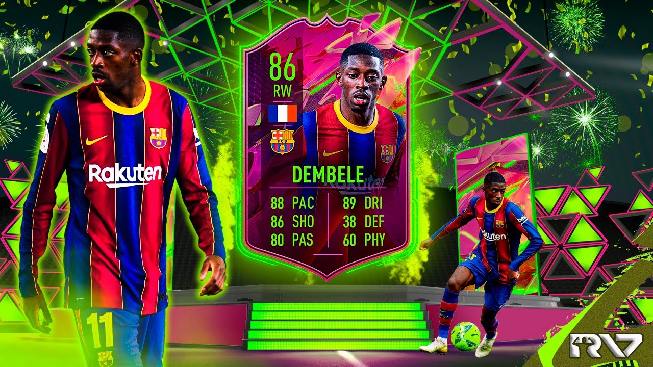 &iquest;VALE EL PRECIO? | DEMBELE RULEBREAKER 86 PLAYER REVIEW FIFA 22 ULTIMATE TEAM