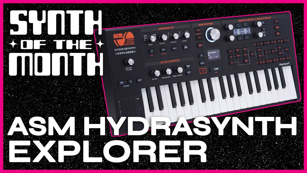 BOOcast - Synth of The Month: ASM Hydrasynth Explorer