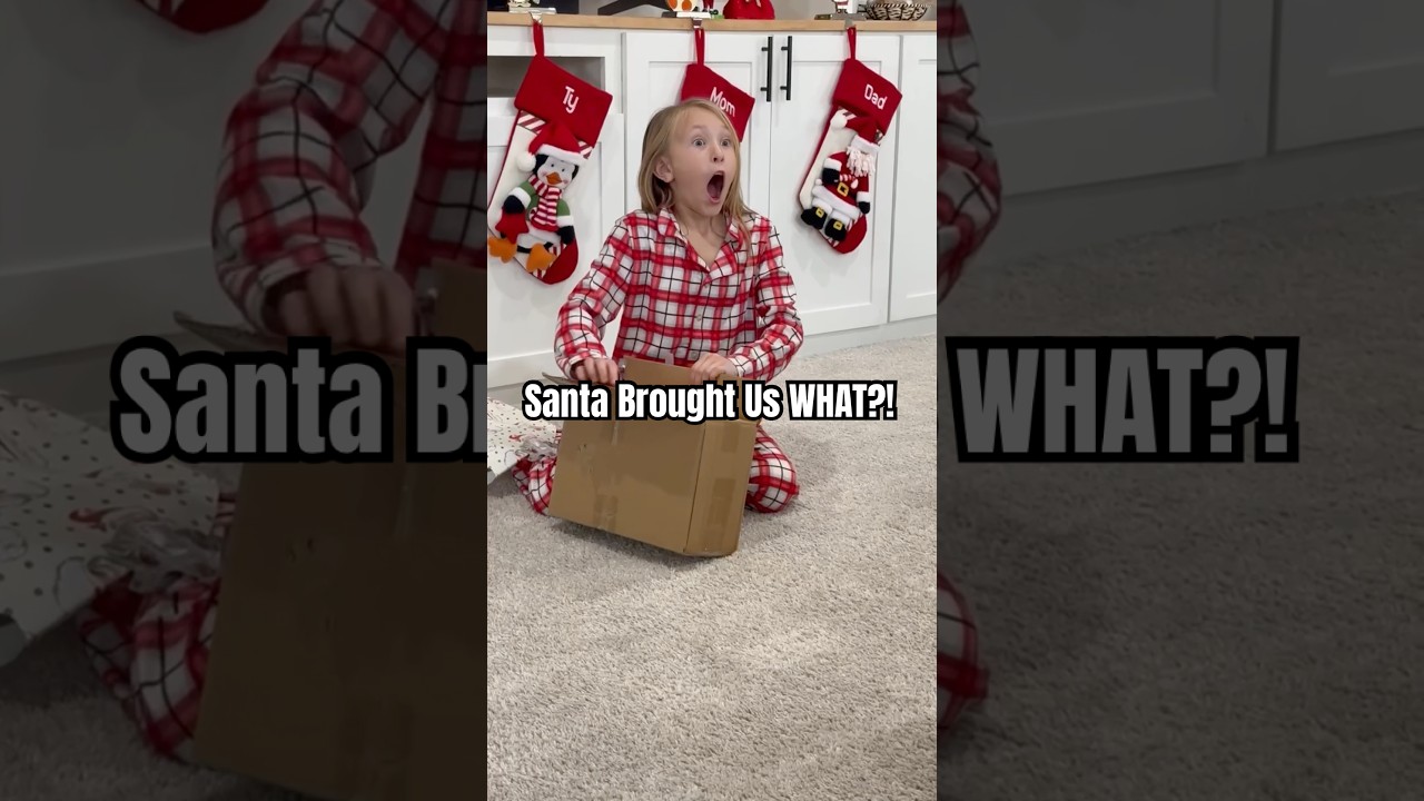 BIG Christmas Surprise! 🎁👀✨ #lifeaswegomez #familyvlog #christmas