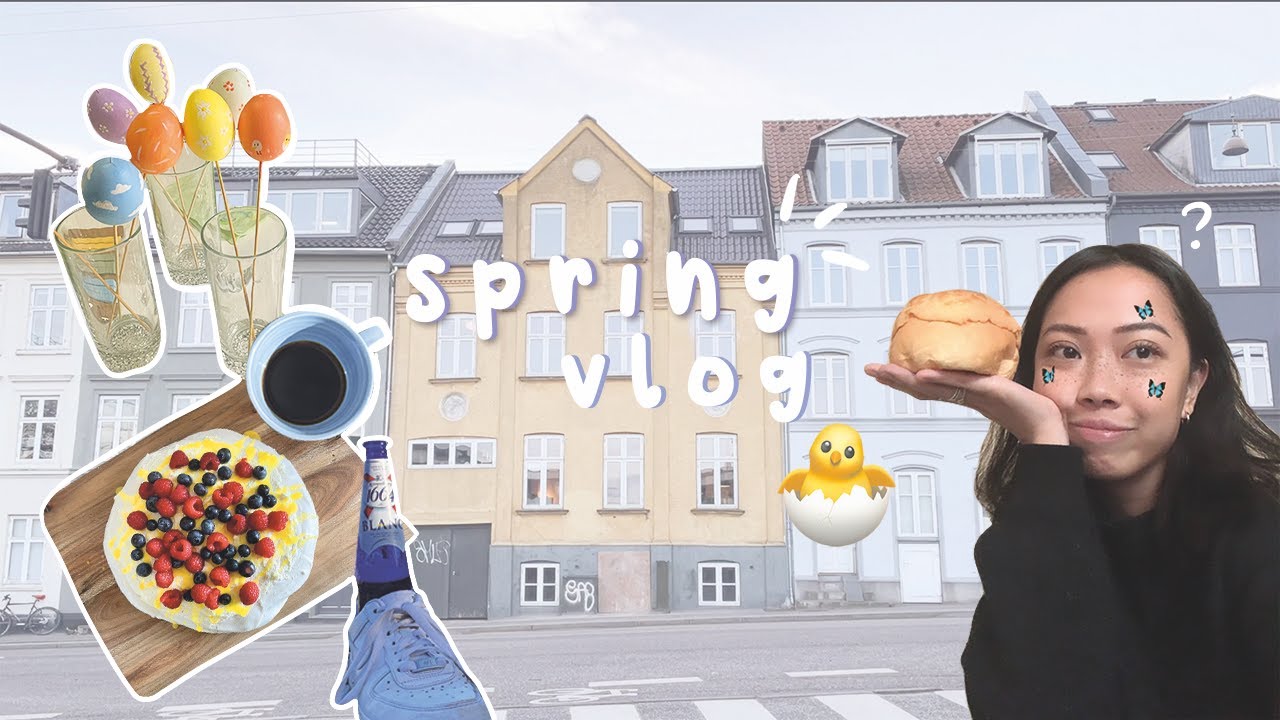 life in denmark | a wholesome easter, winter bathing & lots of hygge cooking 🐣🌷