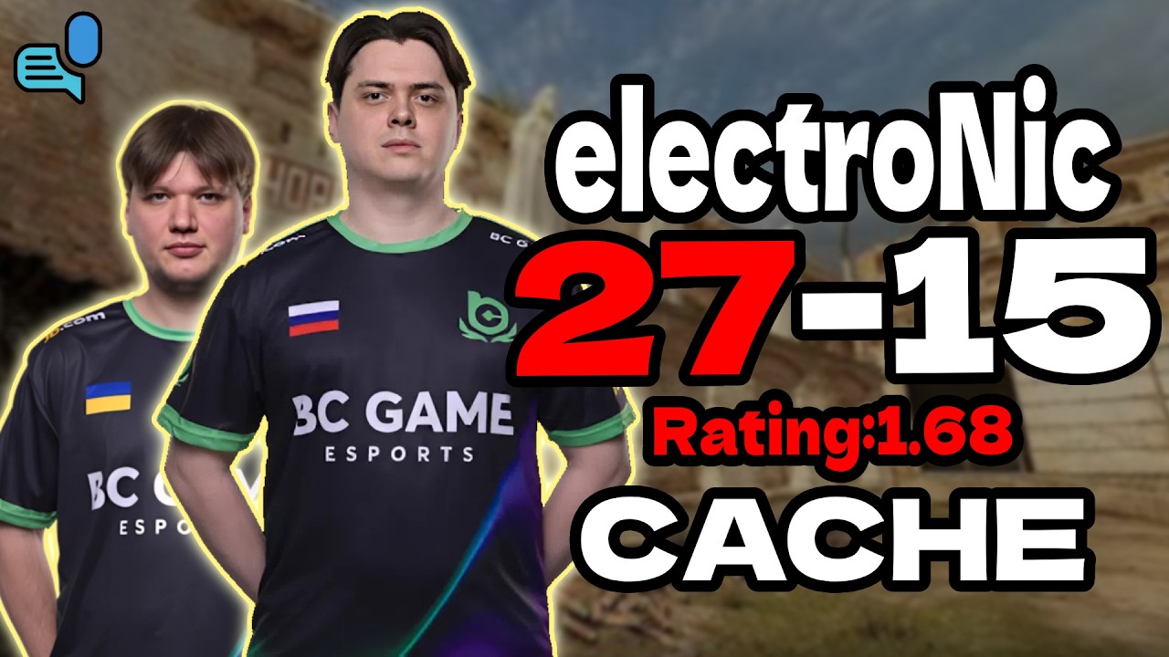 electronic 27-15 | w/s1mple | FACEIT EU | cache | Rating 1.68 | Jul 19, 2026