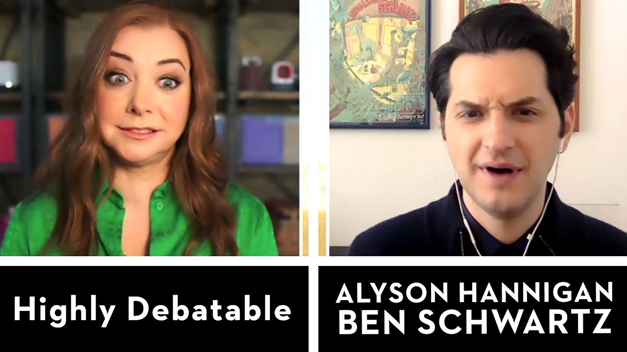Alyson Hannigan & Ben Schwartz Share Honest Opinions On Coffee,  Fries and More | Highly Debatable
