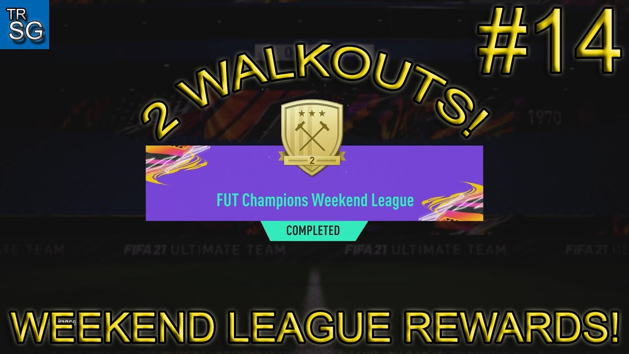 FIFA 21 - MY GOLD 2 WEEKEND LEAGUE REWARDS! ( 2 WALKOUTS ) #14