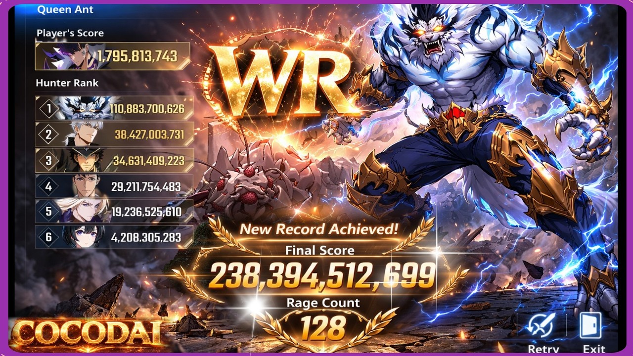 Ant Queen – WR Class Record Achieved! 128 RC [DARK META] / 암속성 메타 월드클래스 기록이 떳다!
