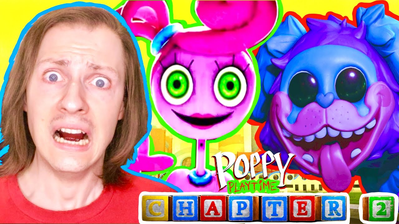POPPY PLAYTIME CHAPITRE 2 : POURSUIVI PAR LE CHIEN INSECTE MONSTRE PJ PSYCHOPATHE ! Délires de Max