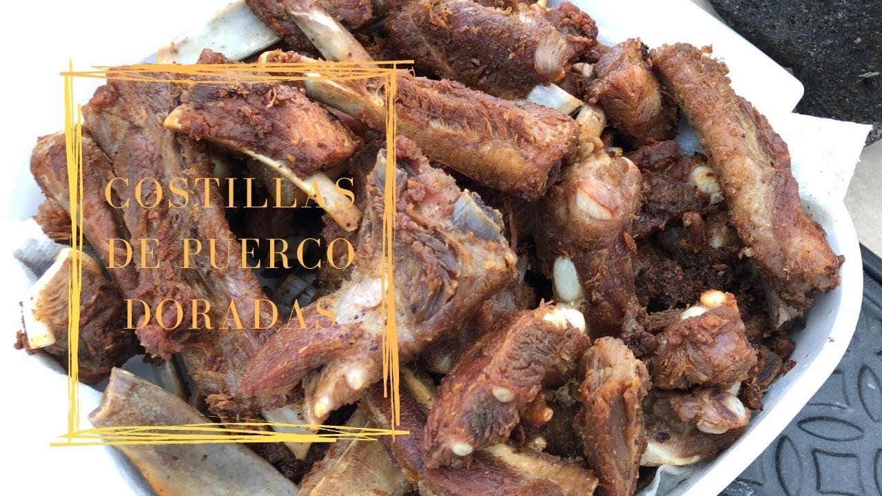 Costillitas de Puerco Doradas