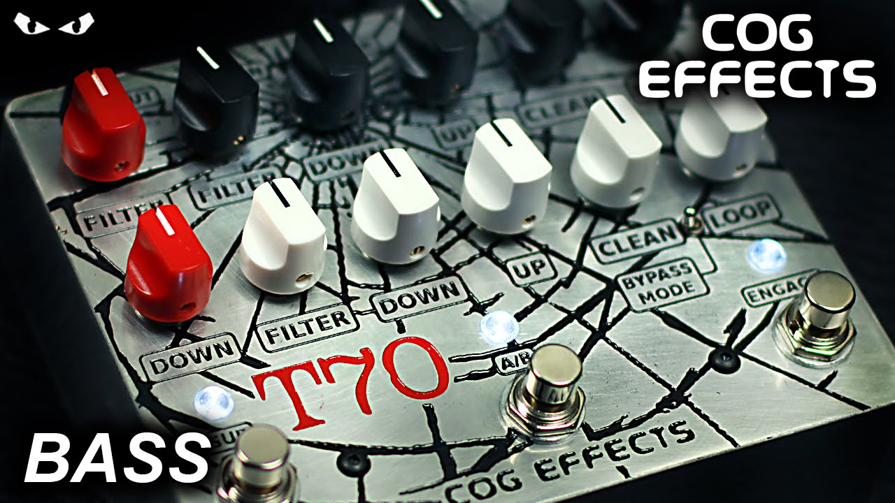 Cog Effects T-70 Analog Octave - BASS Demo