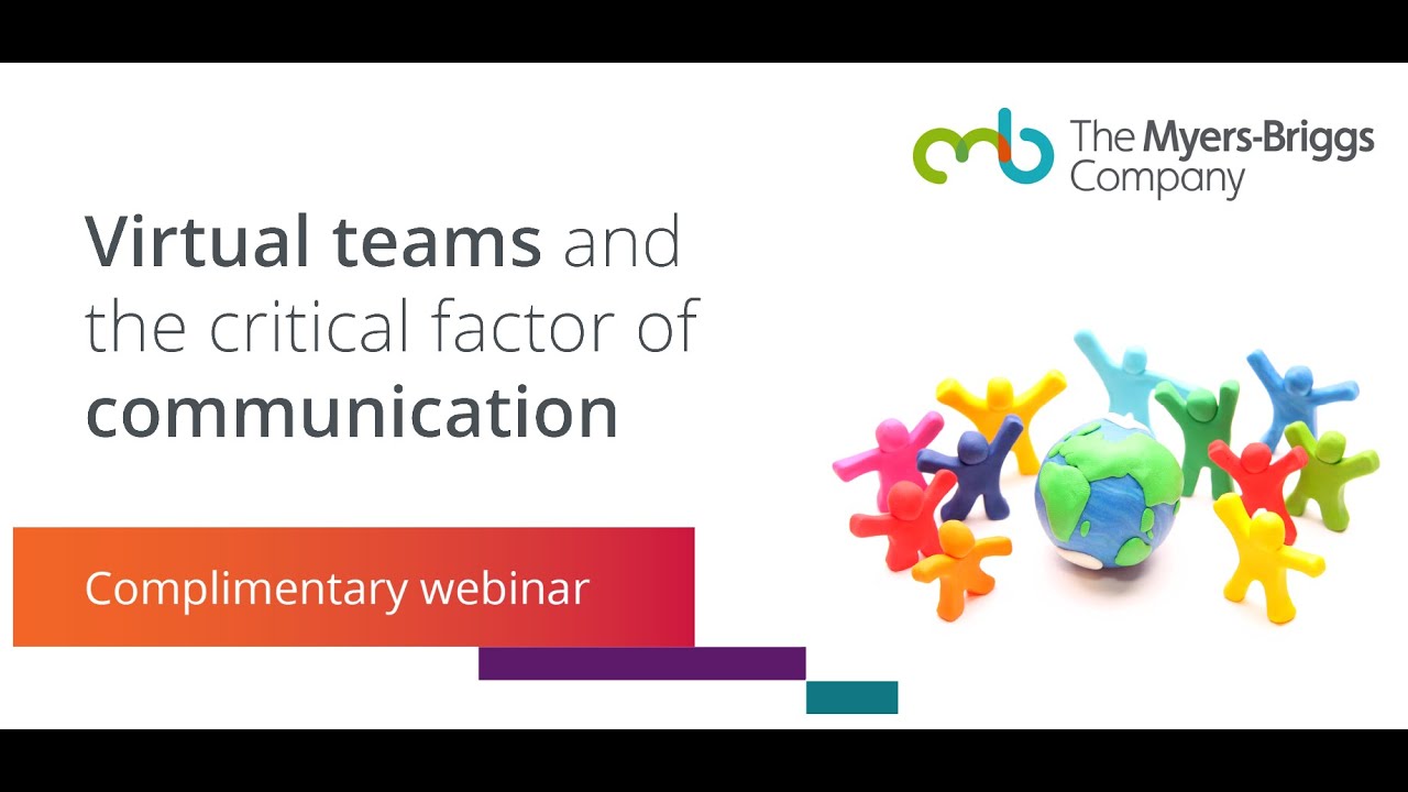 Virtual Teams and the Critical Factor of Communication webinar