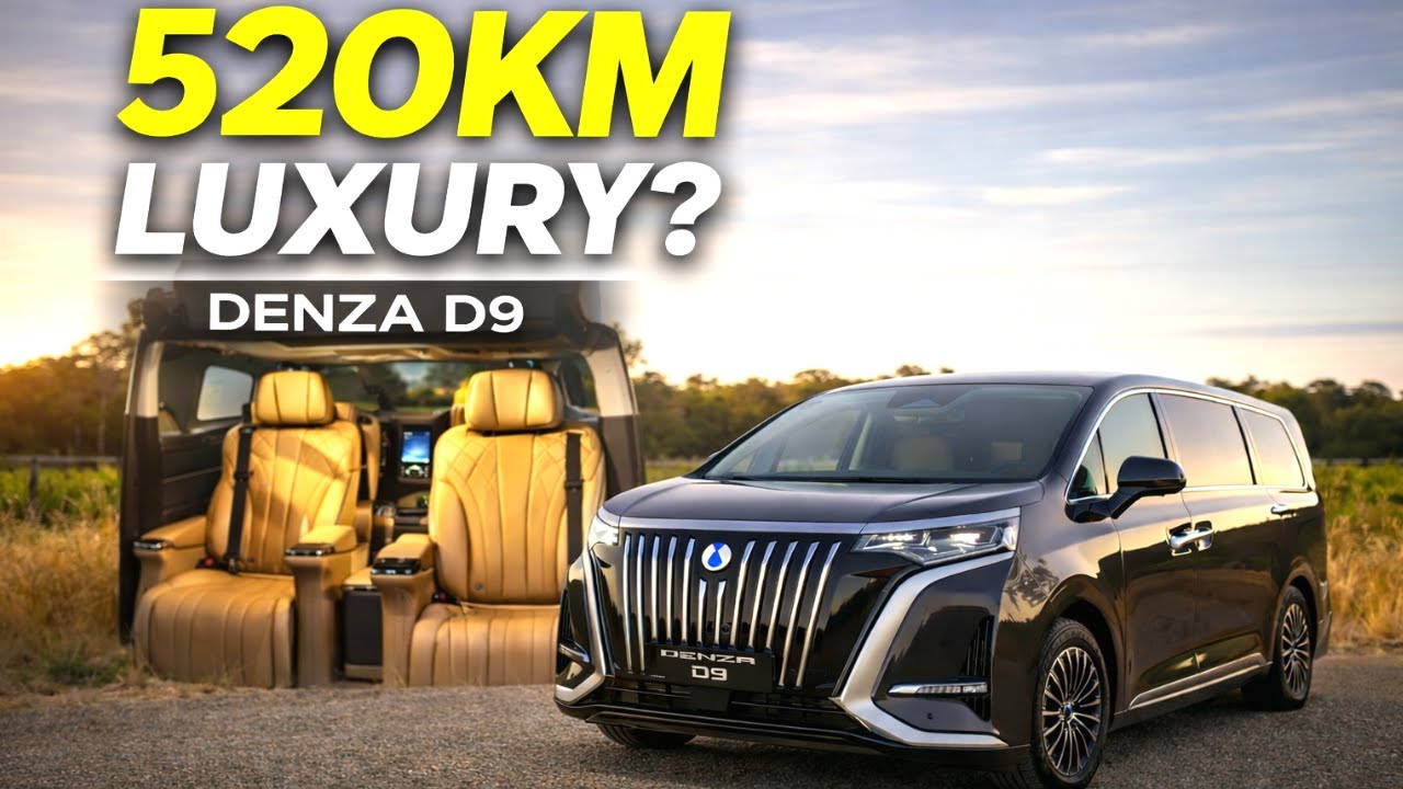 DENZA D9 Electric Luxury Van Shocks the Australian Market