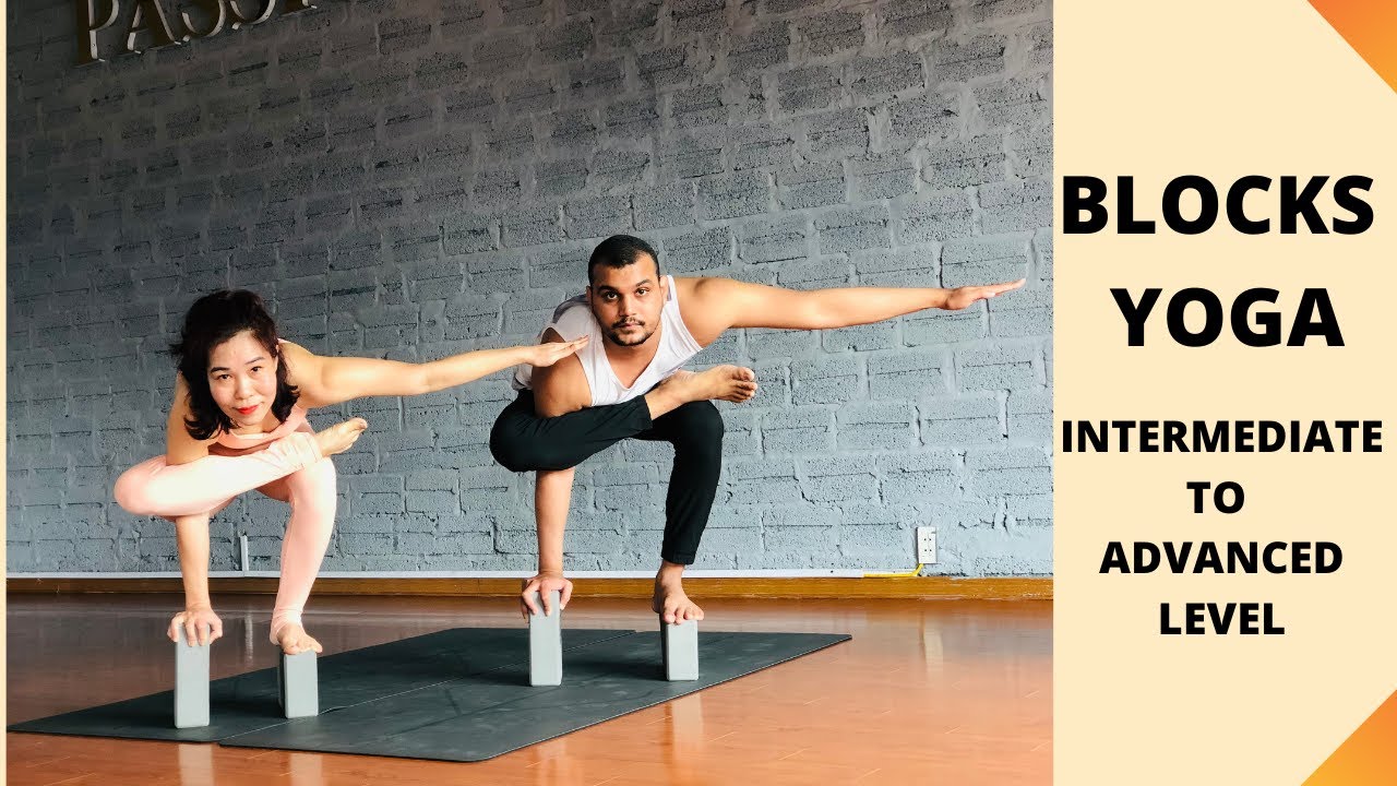 Blacks Yoga Class From Intermediate To Advance Level || Yoga With Blocks || Master Sourav || Kiows
