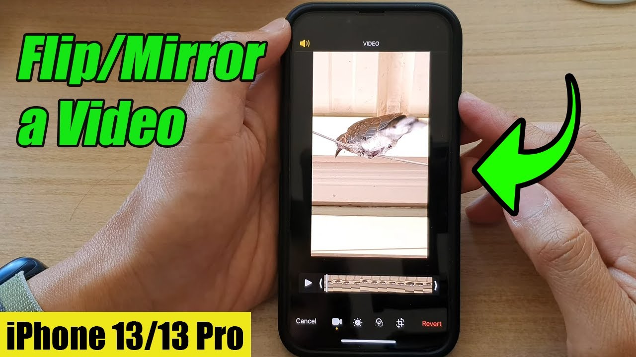 iPhone 13/13 Pro: How to Flip/Mirror a Video