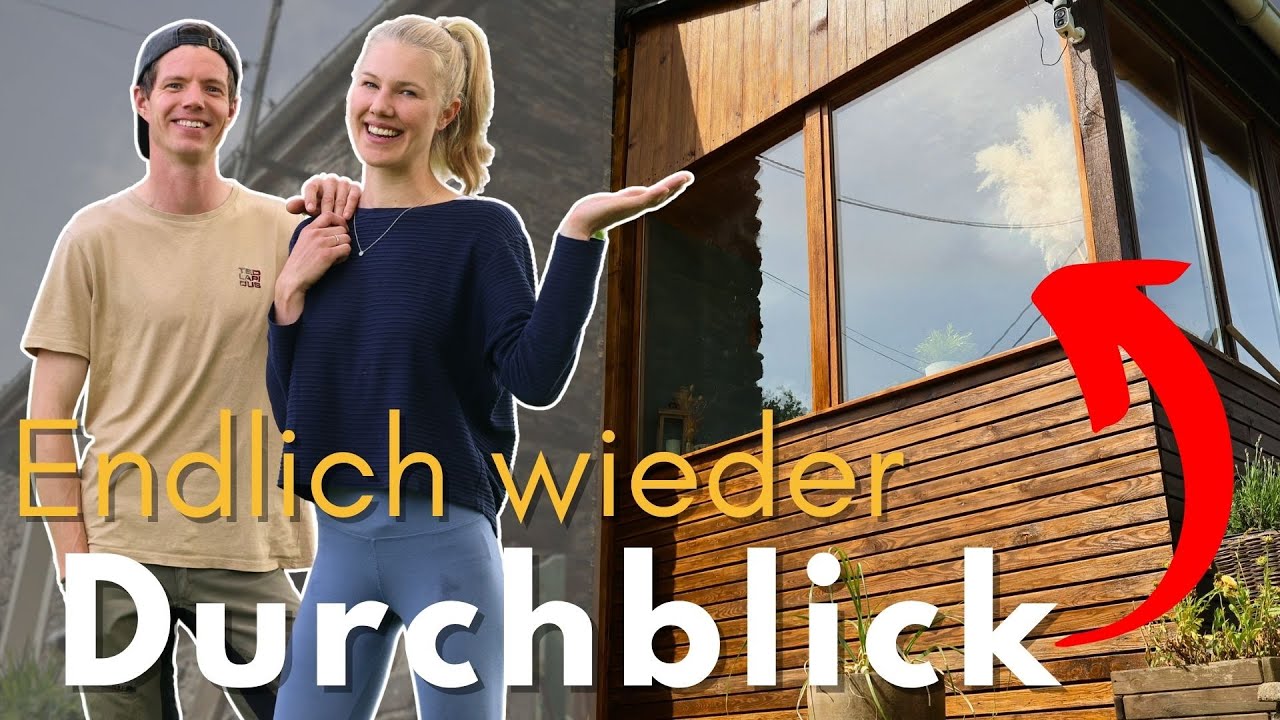 Günstige und schöne DIY Lösung: Neue Glasscheiben für den Wintergarten