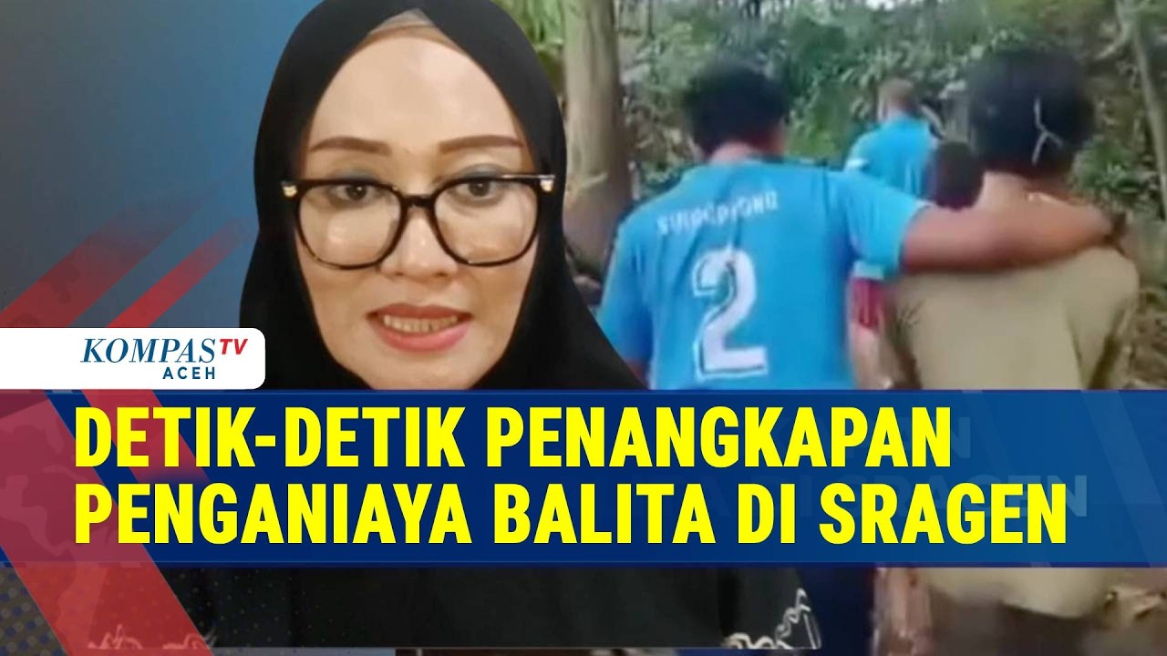 Detik-Detik Polisi Tangkap Penganiaya Anak di Sragen, Pelaku Ayah Kandung